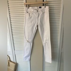 AG Skinny Mid-Rise Ankle Jeans 26R
